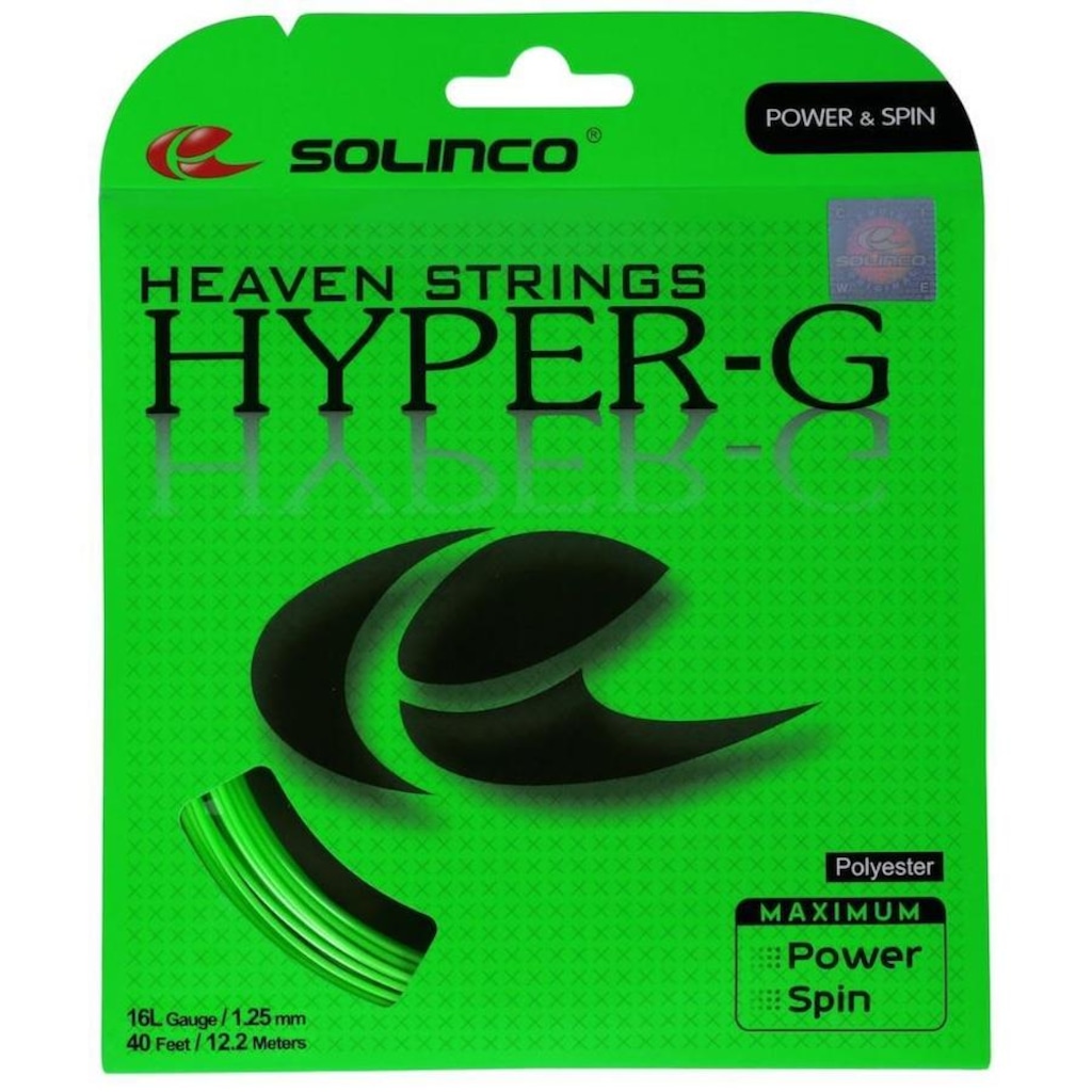 Corda Solinco Hyper G 16L 1.25Mm - Set Individual
