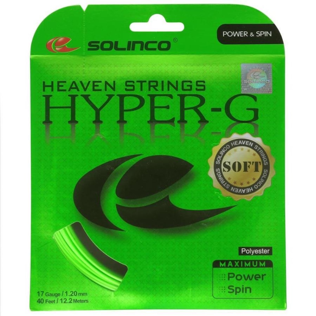 Corda Solinco Hyper G Soft 17L 1.20Mm - Set Individual