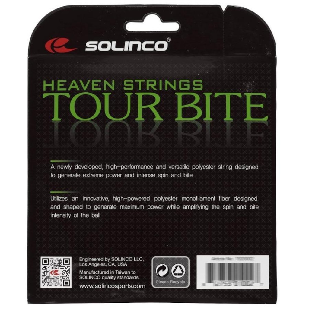 Imagem 3 do produto Corda Solinco Tour Bite 16L 1.30Mm - Set Individual