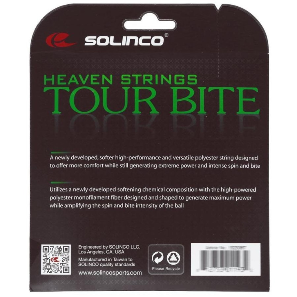 Imagem 3 do produto Corda Solinco Tour Bite Soft 16L 1.30Mm - Set Individual