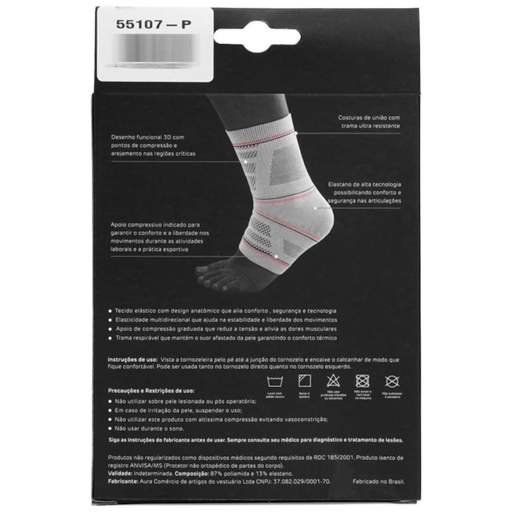 Imagem 3 do produto Tornozeleira N1 Sport Linha Fisio - Adulto