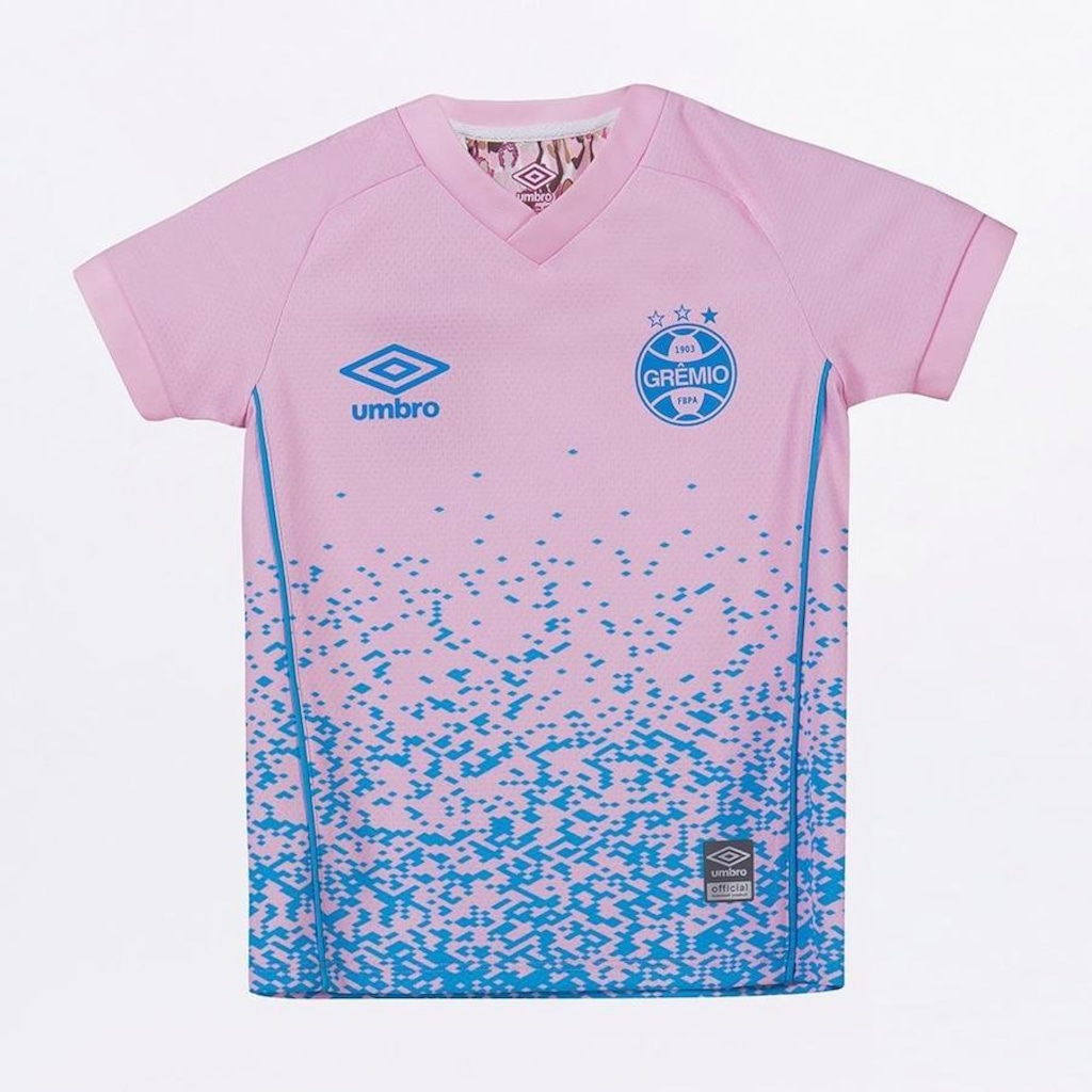 Camisa do Grêmio Outubro 2021 Umbro - Infantil