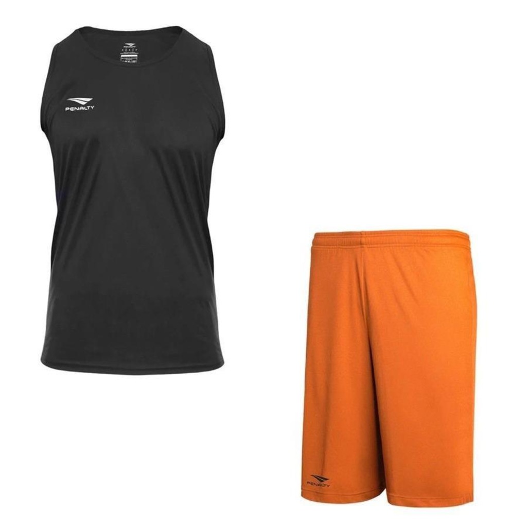 Kit Camiseta Regata Penalty X + Calção Penalty X - Masculino - Foto 2