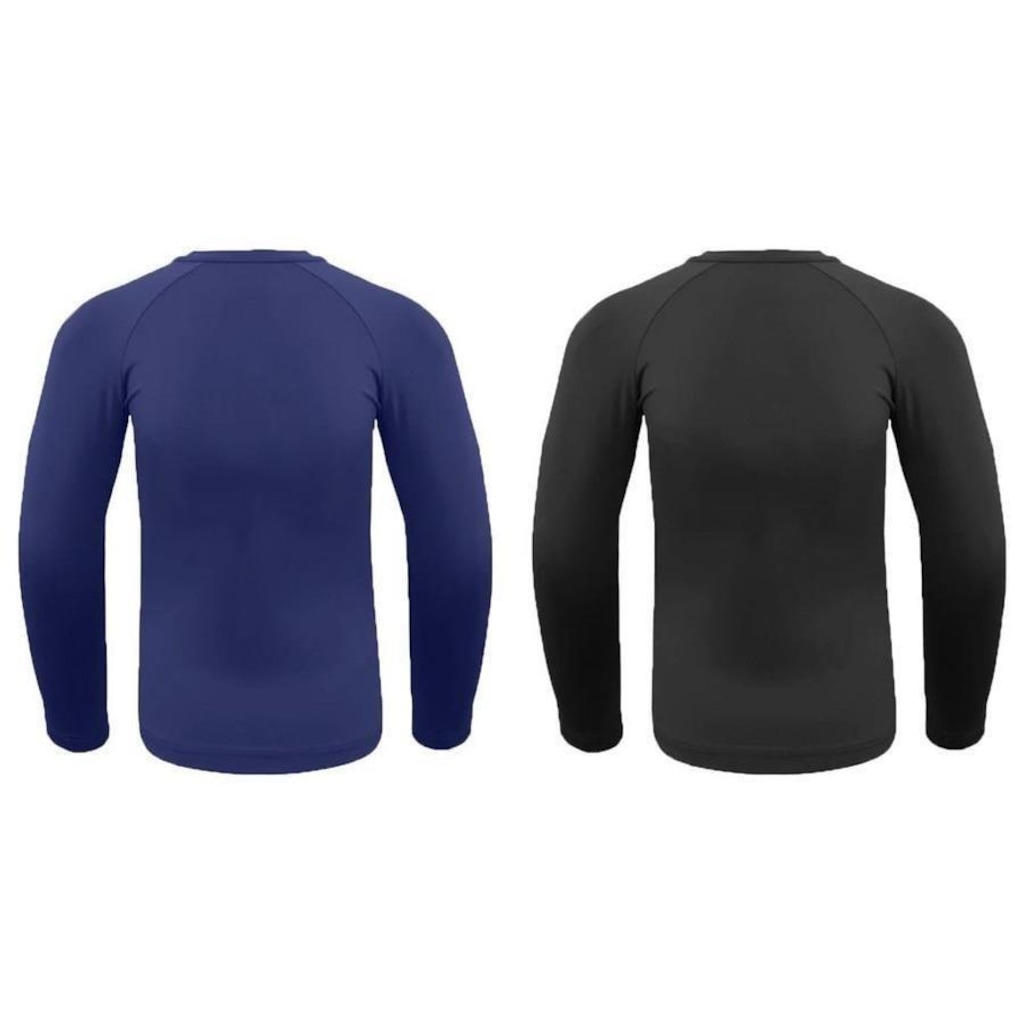 Kit de Camisas Térmicas Selene Proteção Uv50+ - 2 Unidades - Infantil
