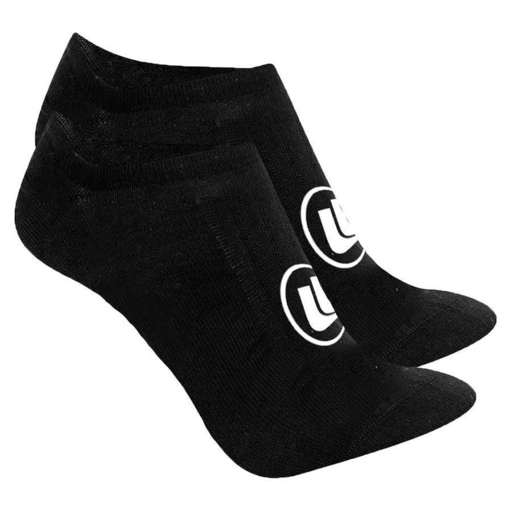 Imagem 2 do produto Kit Meias Sapatilha Esporte Legal Invisível - 3 Pares - Masculino