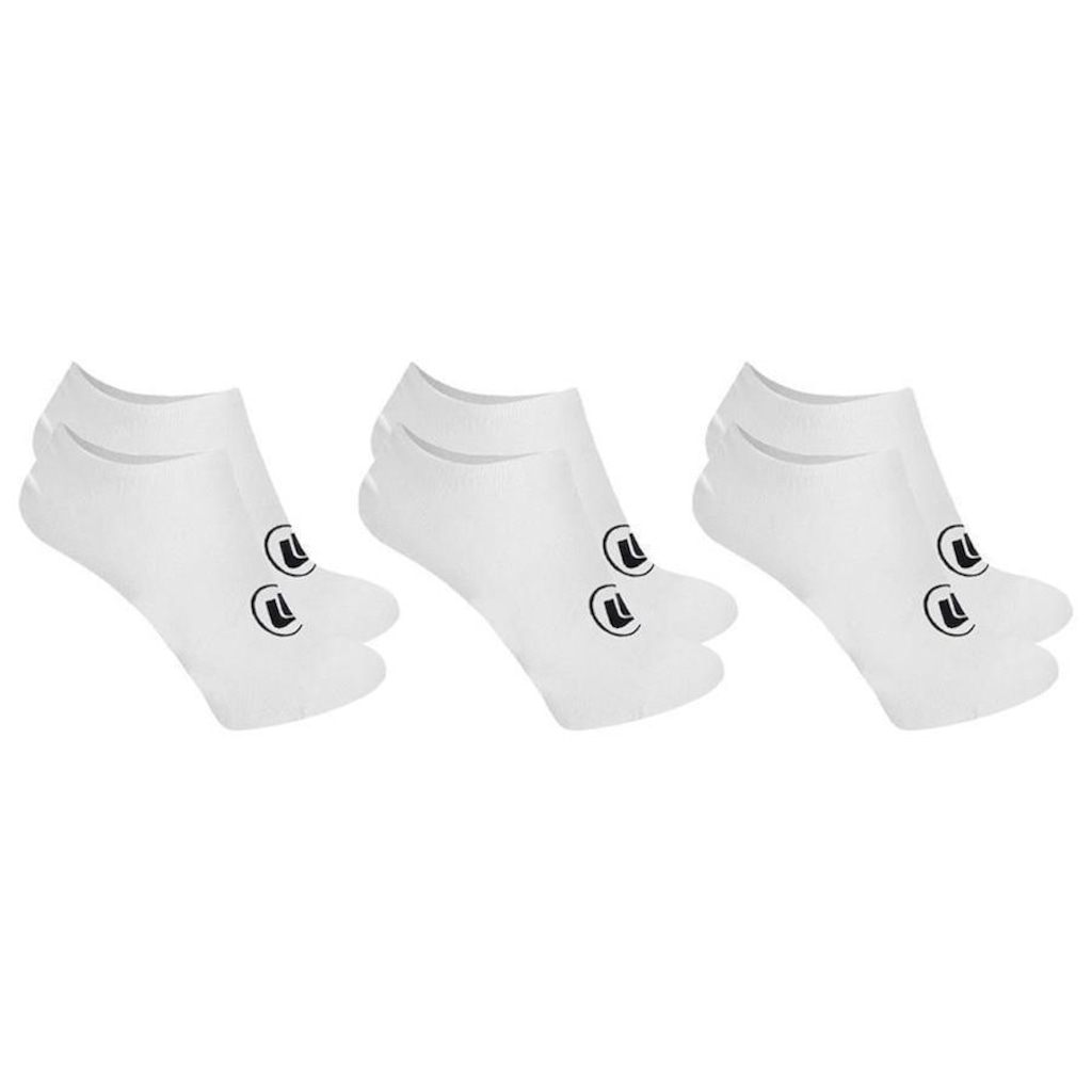 Imagem 2 do produto Kit Meias Sapatilha Esporte Legal Invisível - 3 Pares - Masculino