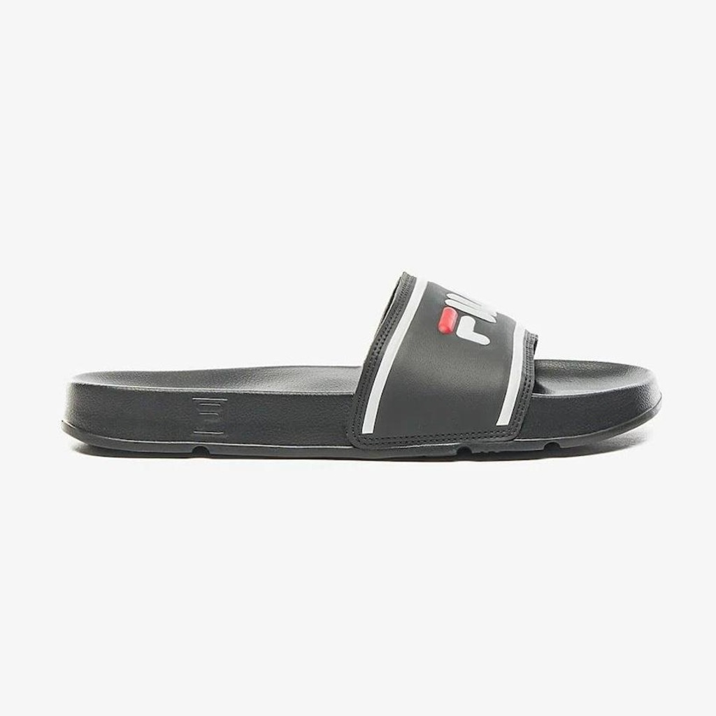 Chinelo Slide Fila Difther Stripes - Masculino - Foto 1