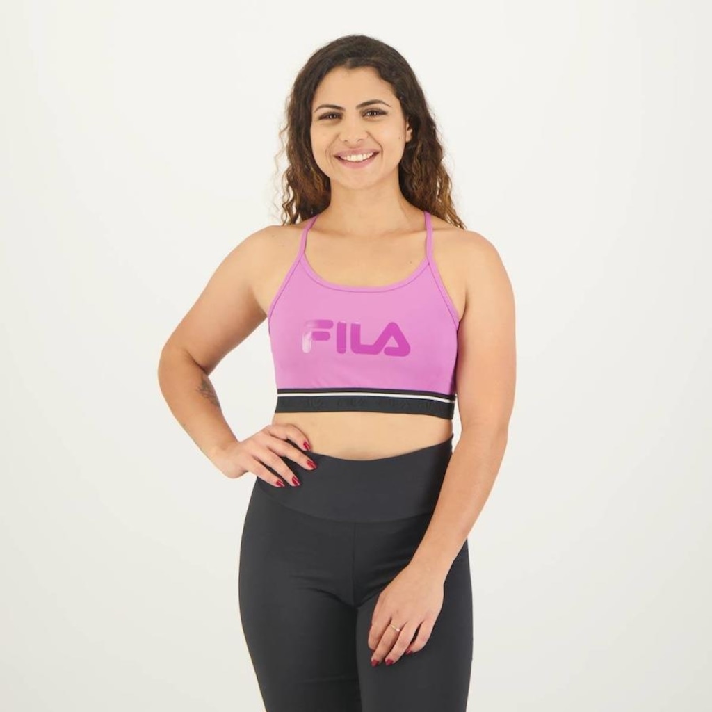 Top Fitness Fila Train Elastic II - Adulto - Foto 1