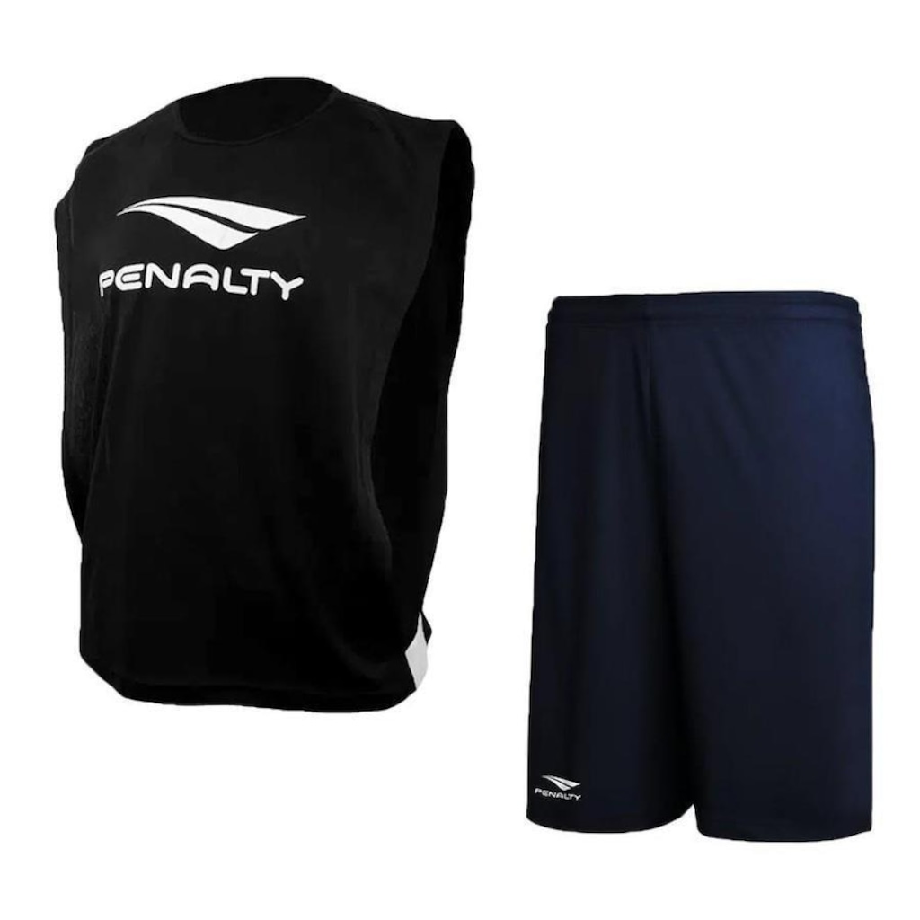 Imagem 2 do produto Kit Colete Penalty Futebol + Calção Penalty X - Infantil