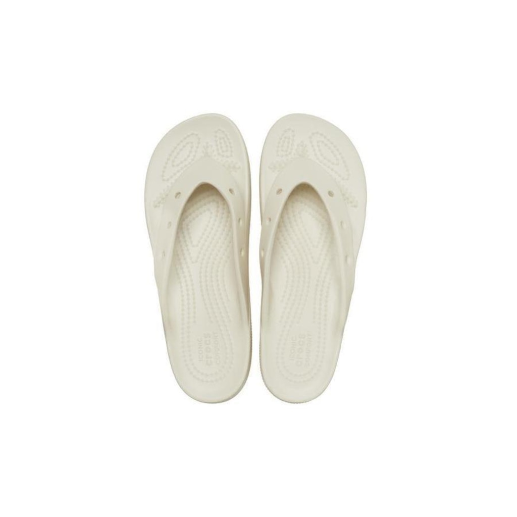 Imagem 5 do produto Chinelo Crocs Classic Plataform Flip Bone - Unissex