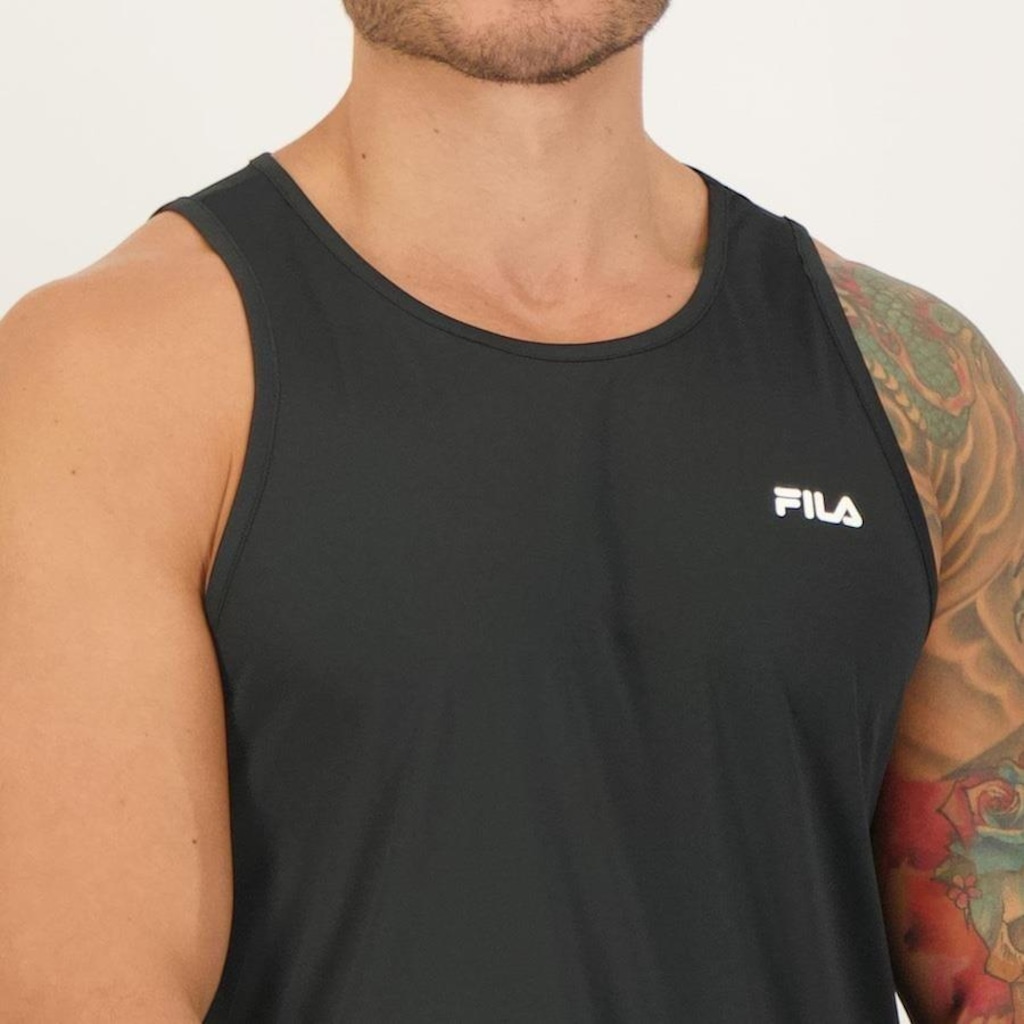 Imagem 4 do produto Camiseta Regata Fila Basic Sports Polygin - Masculina