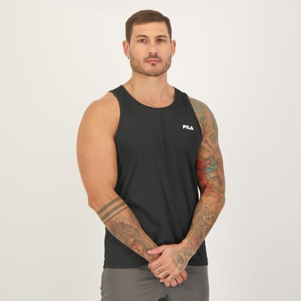 Imagem 5 do produto Camiseta Regata Fila Basic Sports Polygin - Masculina