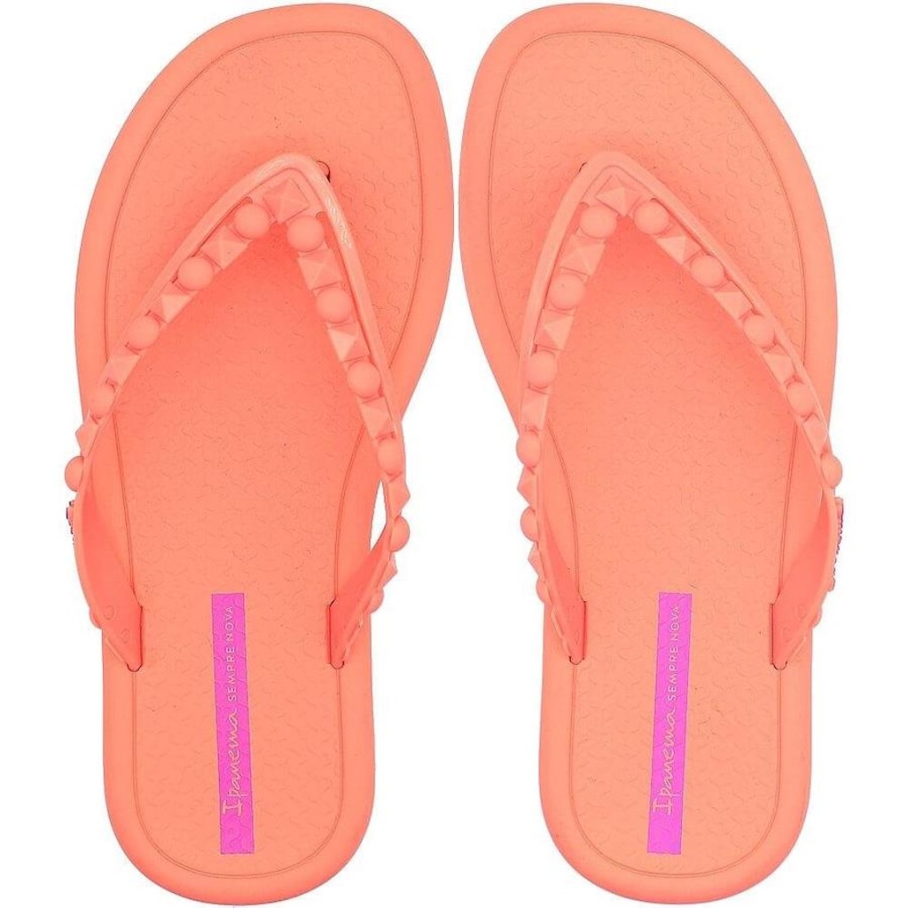 Chinelo Ipanema Sempre Nova Tiras com Tachas e Esferas - Feminino - Foto 1