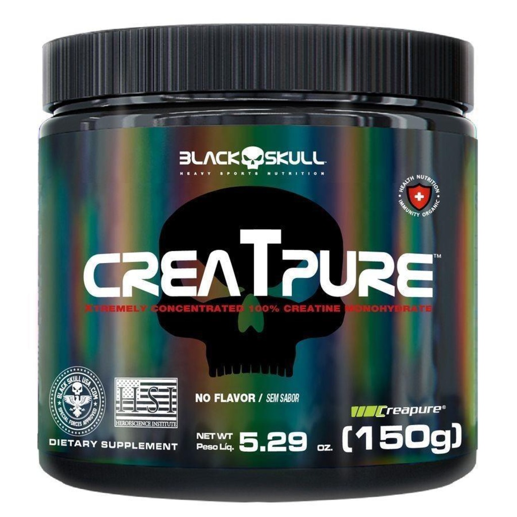 Creatina Creapure Black Skull - 150g