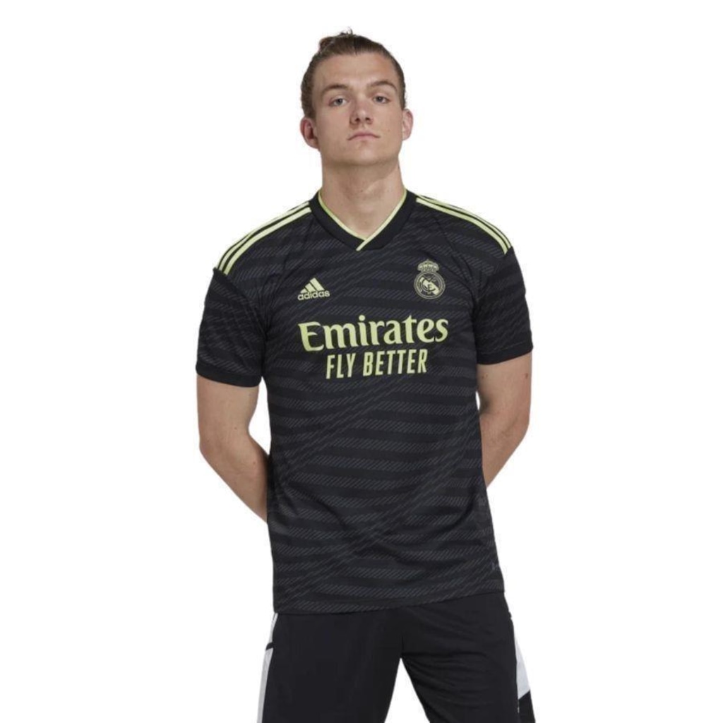 Camisa Real Madrid III 22/23 adidas Masculina - - Foto 1