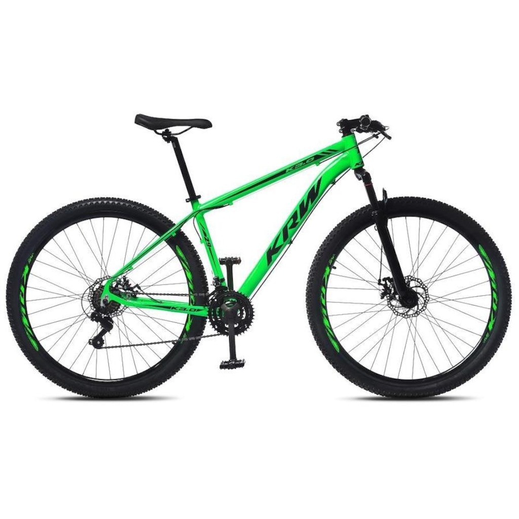 Bicicleta Aro 29 Krw Alumínio 21 Velocidades Freio A Disco X41