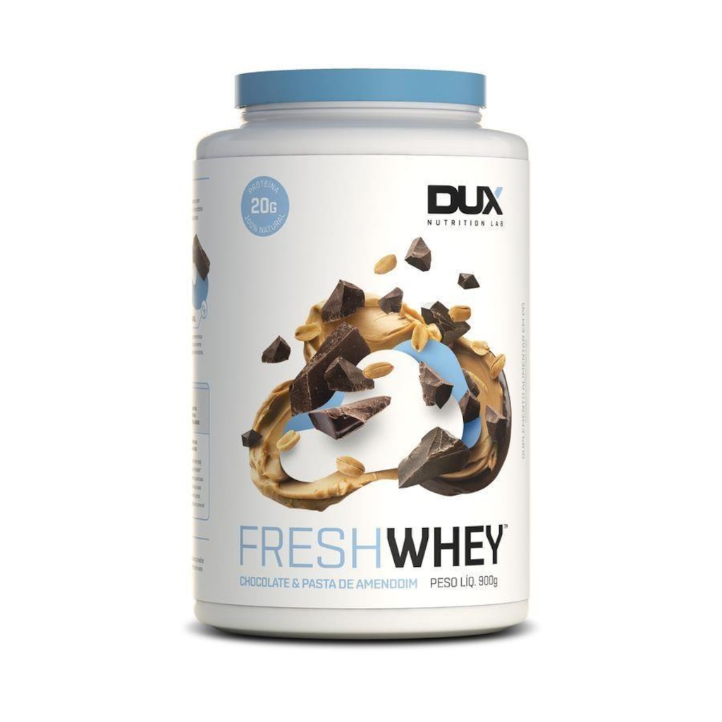 Whey Dux Nutrition - Chocolate e Pasta de Amendoim - 900g