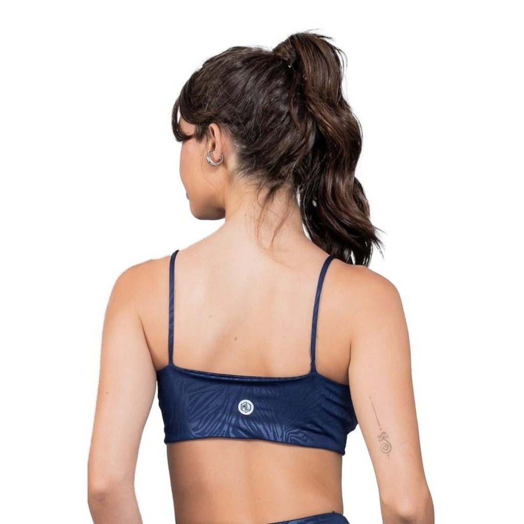 Imagem 2 do produto Top Fitness Manalinda com Bojo Alcinha Zoo - Feminino