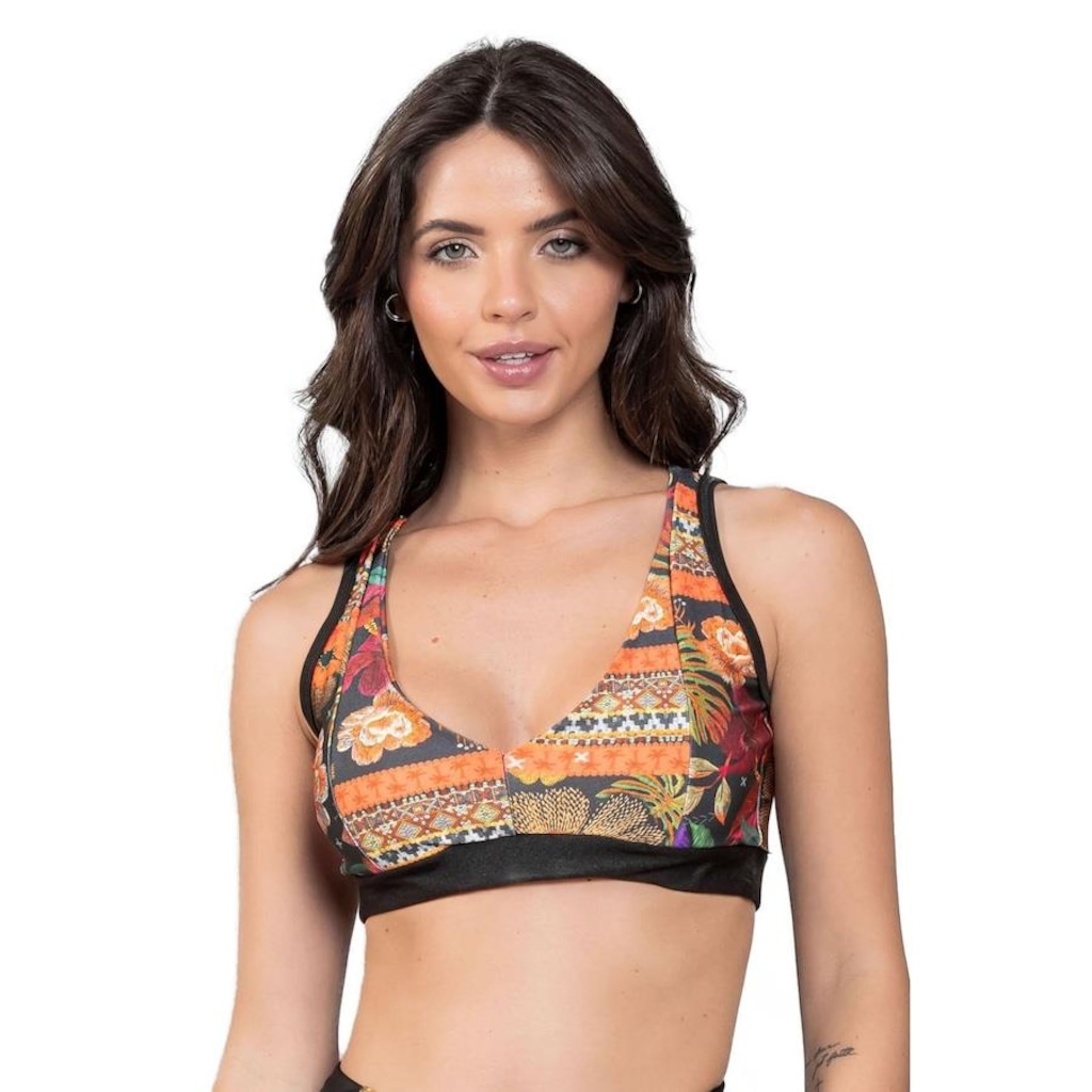 Top Fitness Manalinda sem Bojo Heavy sem Bojo - Feminino