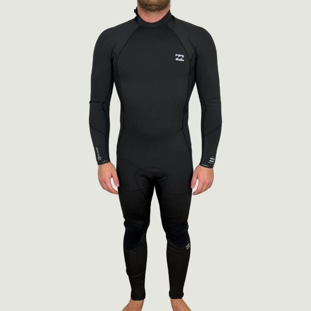 Long John Billabong Absolute Full 32mm Back Zip - Masculino