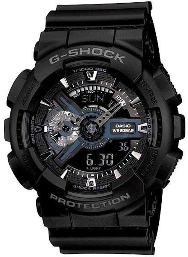 Relógio Casio G-Shock GA-110-1BDR Preto Masculino - GA-110-1BDR
