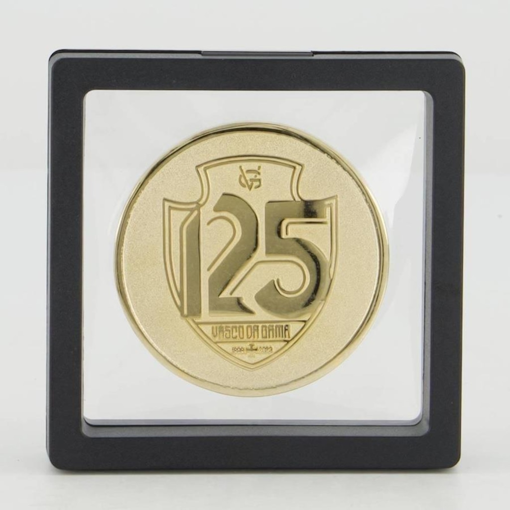 Moeda Comemorativa do Vasco da Gama Milled 125 Anos