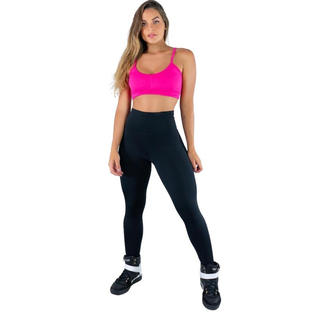 Imagem 3 do produto Calça Legging Cintura Alta Mvb Modas Suplex Fitness - Feminina