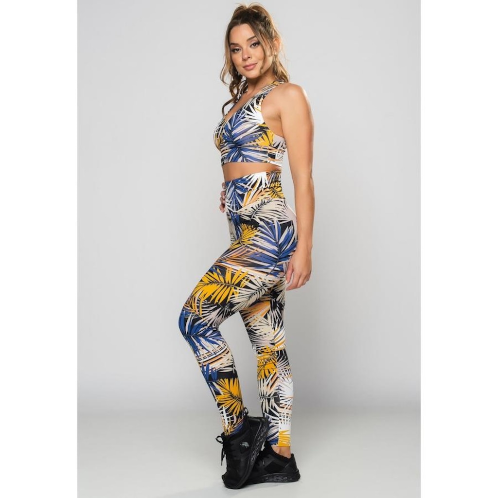 Imagem 3 do produto Calça Legging Cintura Alta Mvb Modas Suplex Fitness - Feminina