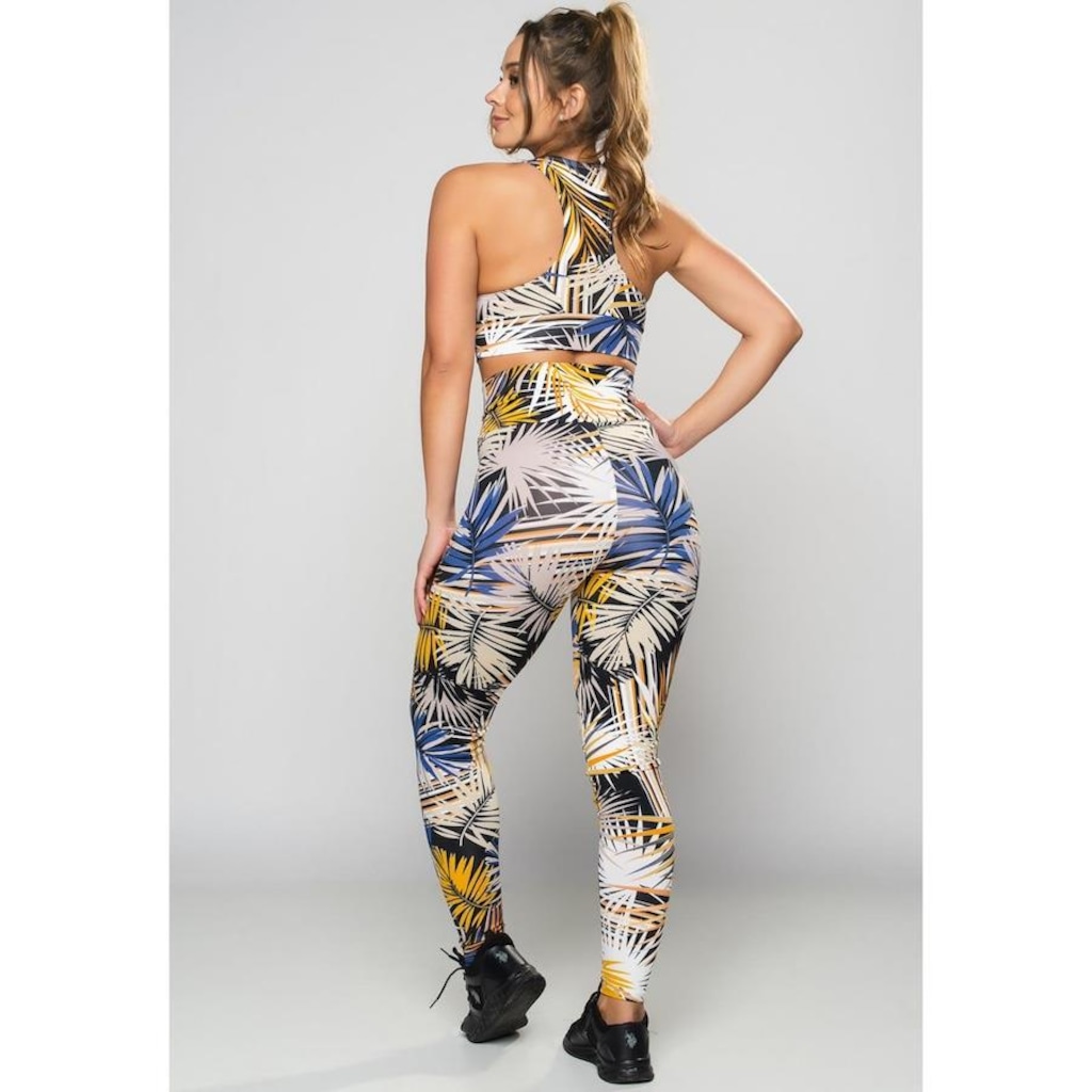 Imagem 4 do produto Calça Legging Cintura Alta Mvb Modas Suplex Fitness - Feminina