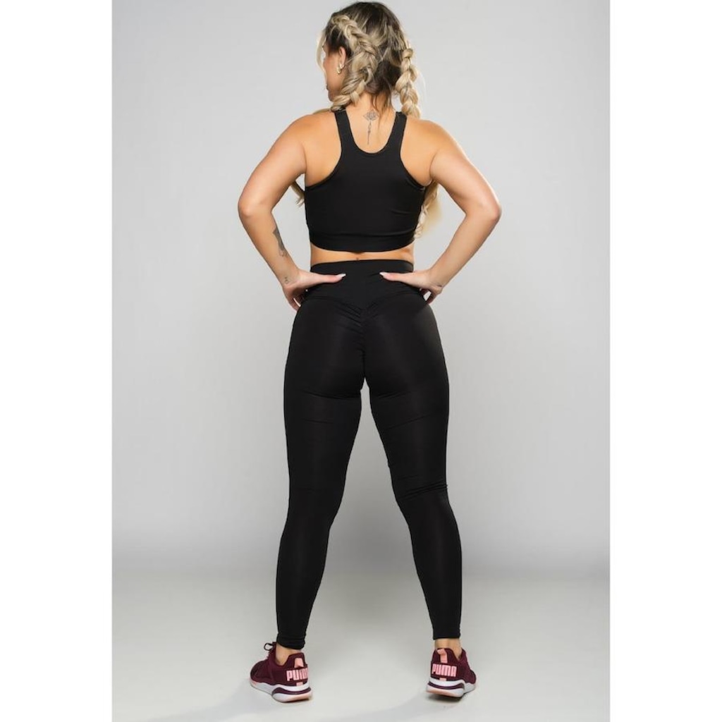 Imagem 5 do produto Calça Legging Cintura Alta Mvb Modas Empina Bumbum - Feminina