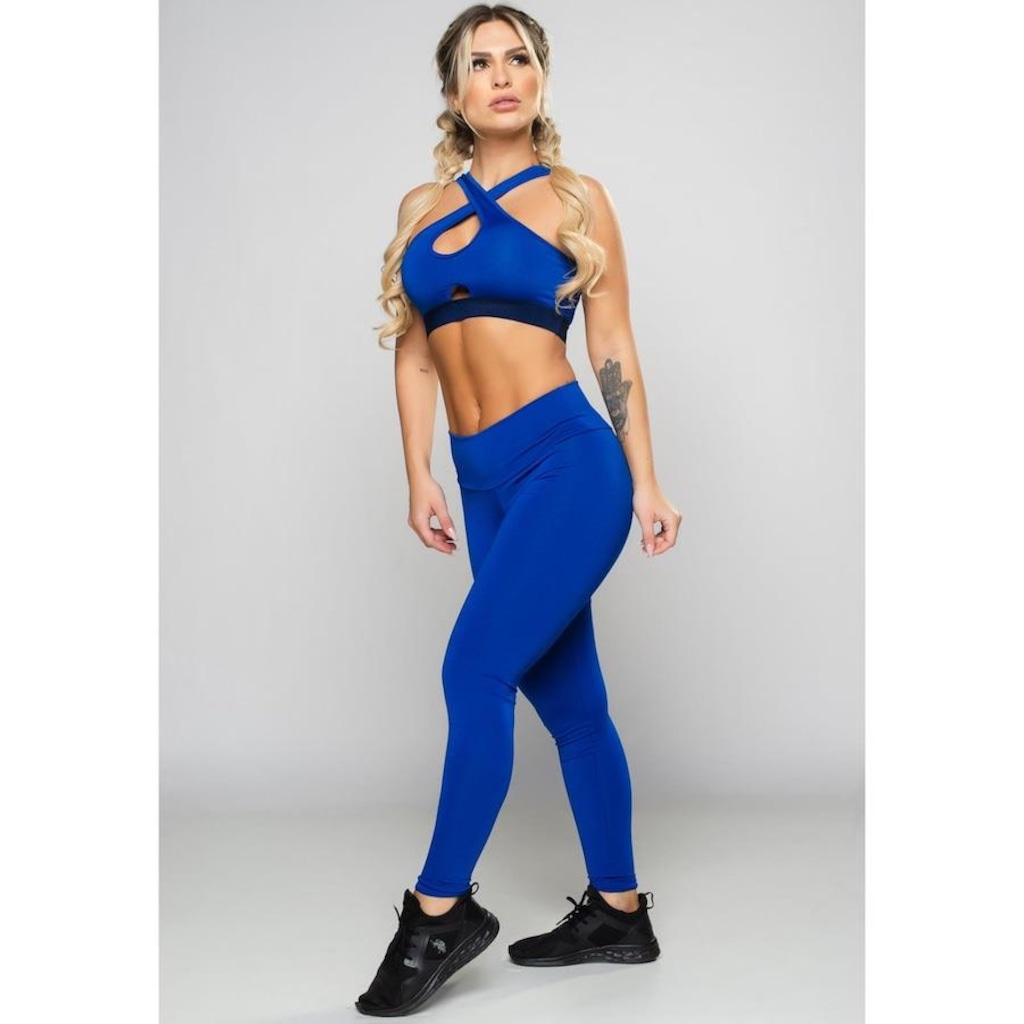 Imagem 4 do produto Calça Legging Cintura Alta Mvb Modas Empina Bumbum - Feminina