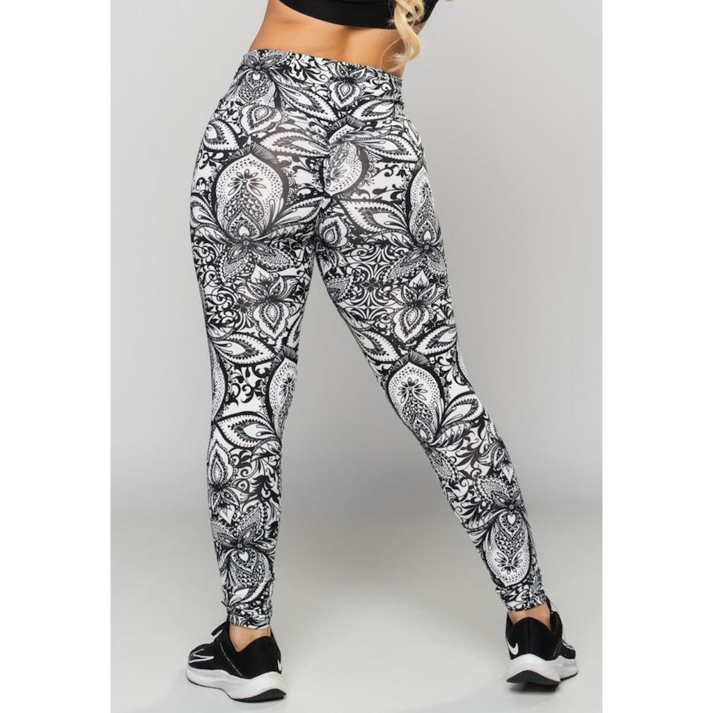 Imagem 2 do produto Calça Legging Cintura Alta Mvb Modas Empina Bumbum - Feminina