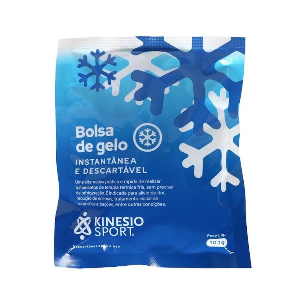 Bolsa de Gelo Kinesiosport Instantânea e Descartável - Foto 1