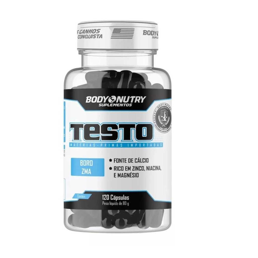 Testo Body Nutry - 120 Cápsulas - Foto 1
