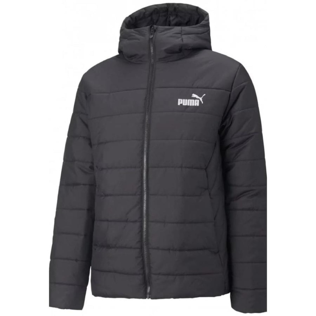 Jaqueta com Capuz Puma Puffer Bobojaco Essentials Hooded Padded - Masculina - Foto 1