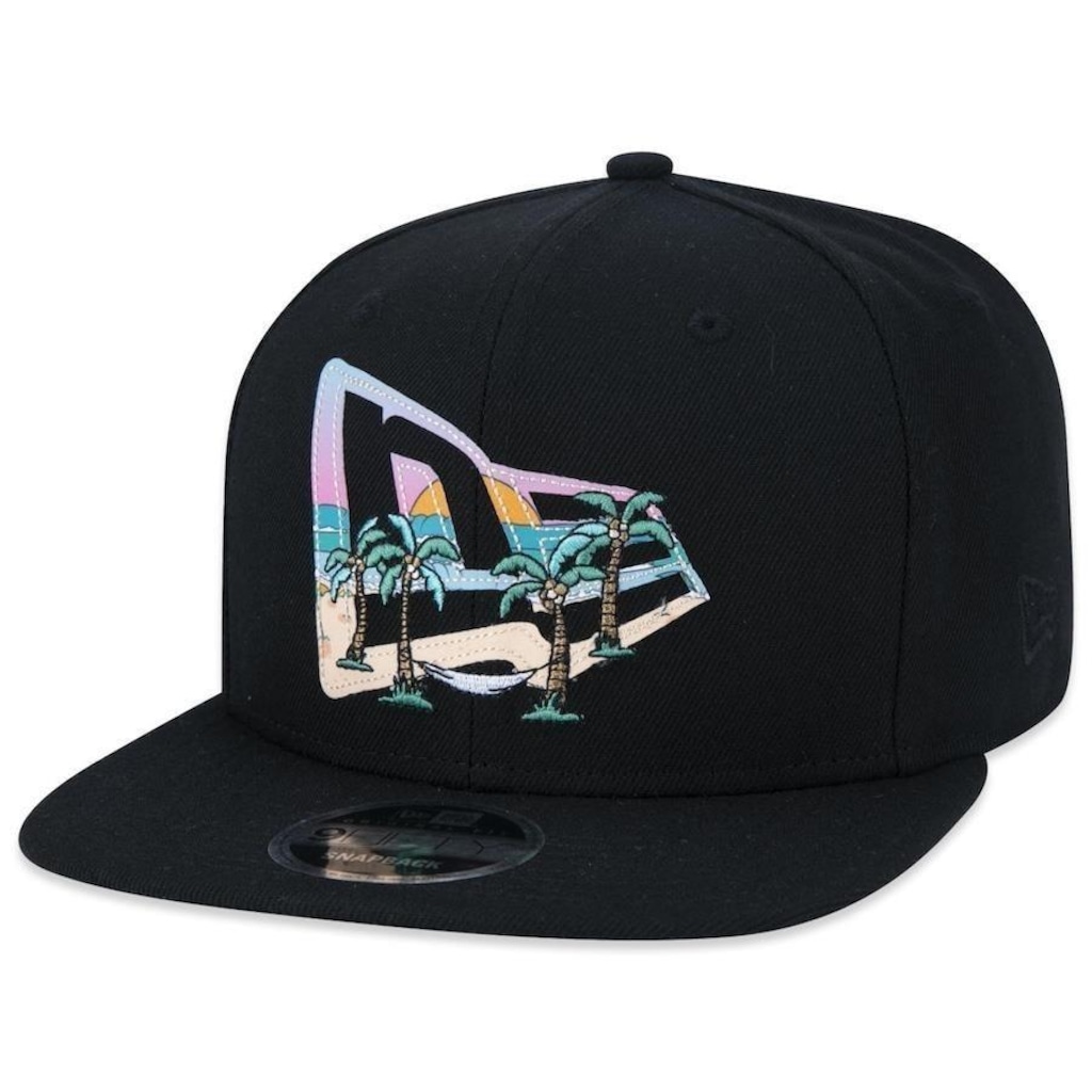 Boné Aba Reta New Era 9Fifty Orig.Fit Beach Joy - Snapback - Adulto - Foto 1