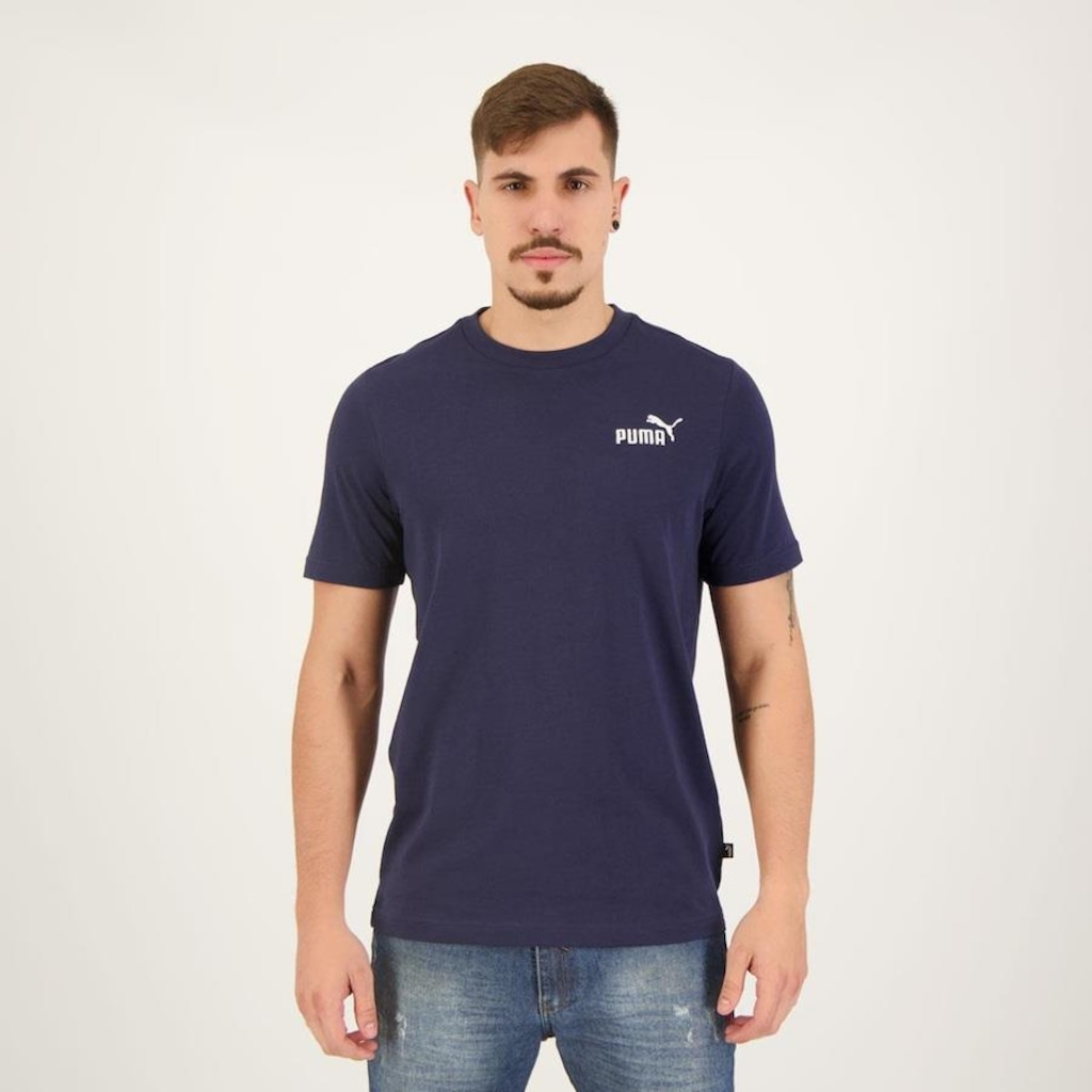 Camiseta Puma Ess Elevated Embroidered - Masculina