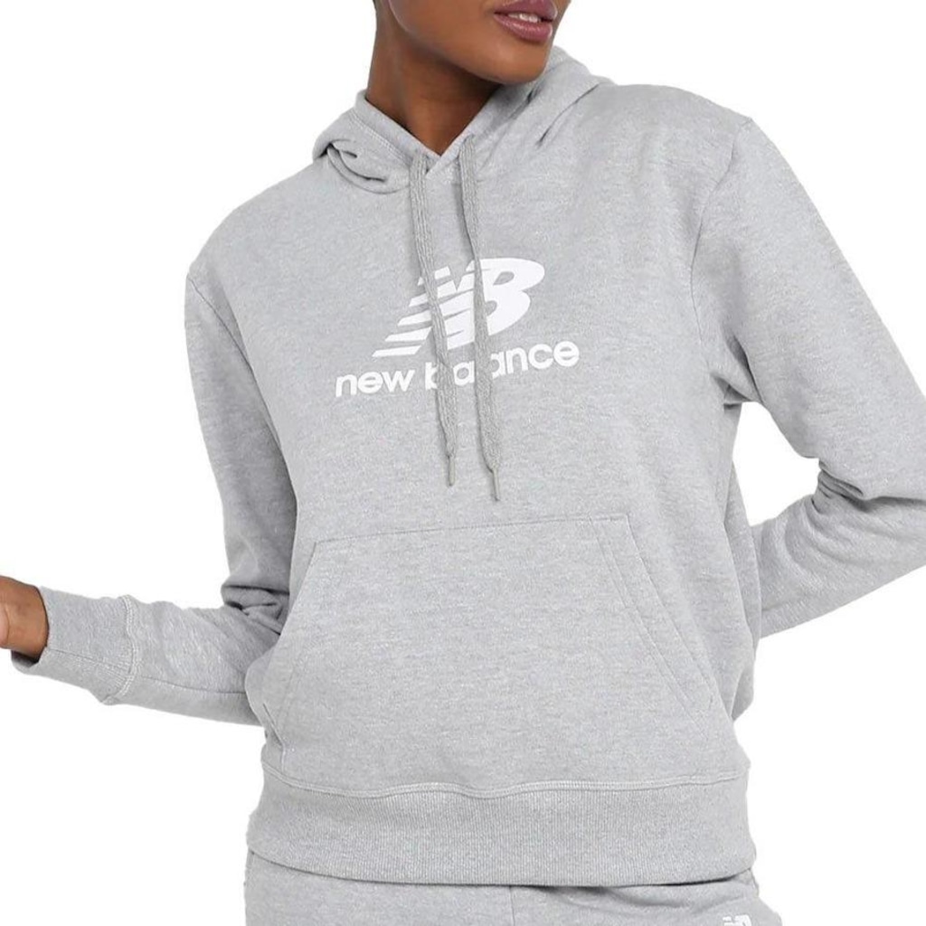 Imagem 3 do produto Blusão com Capuz New Balance Essentials Basic - Feminino