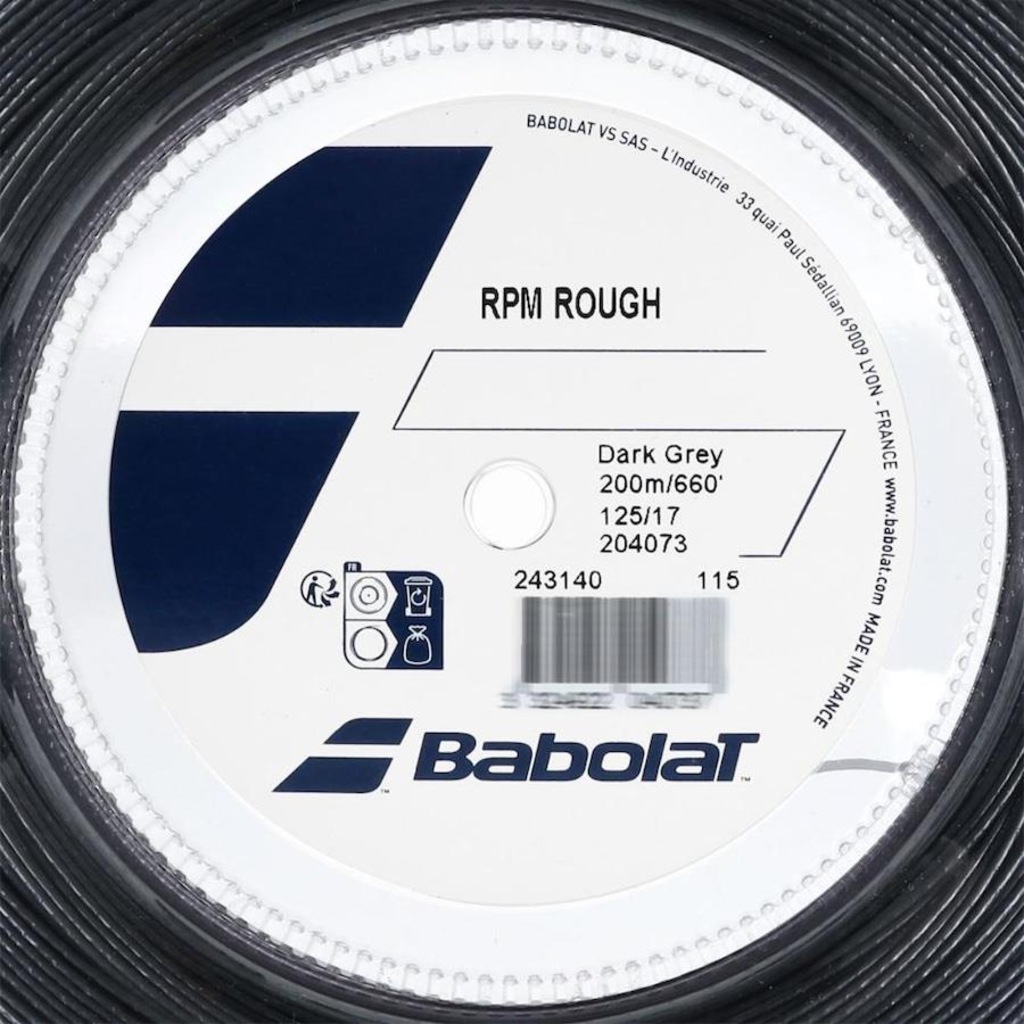 Imagem 2 do produto Corda Babolat Rpm Rough 17L 1.25mm - 200m