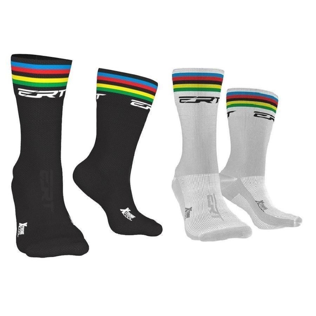 Kit Meia Cano Médio ERT Campeão Mundial - Adulto