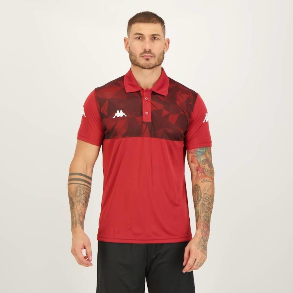 Camisa Polo Kappa Harden - Masculina - Foto 1