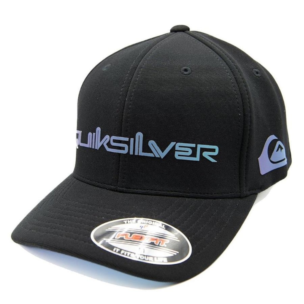 Boné Aba Curva Quiksilver Gradient Reflective - Fechado - Adulto