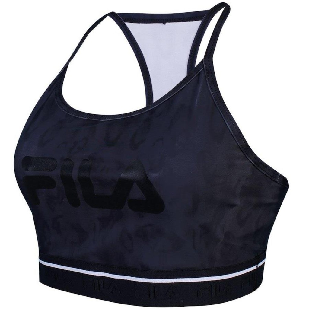 Top Fitness com Bojo Fila Train Elastic II - Feminino - Foto 3