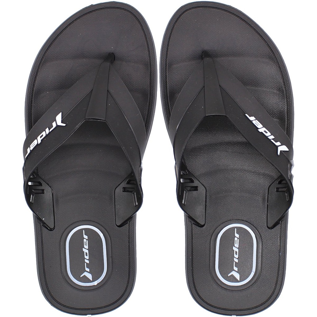 Chinelo Rider Moving Tira Grossa Vazada - Masculino - Foto 1