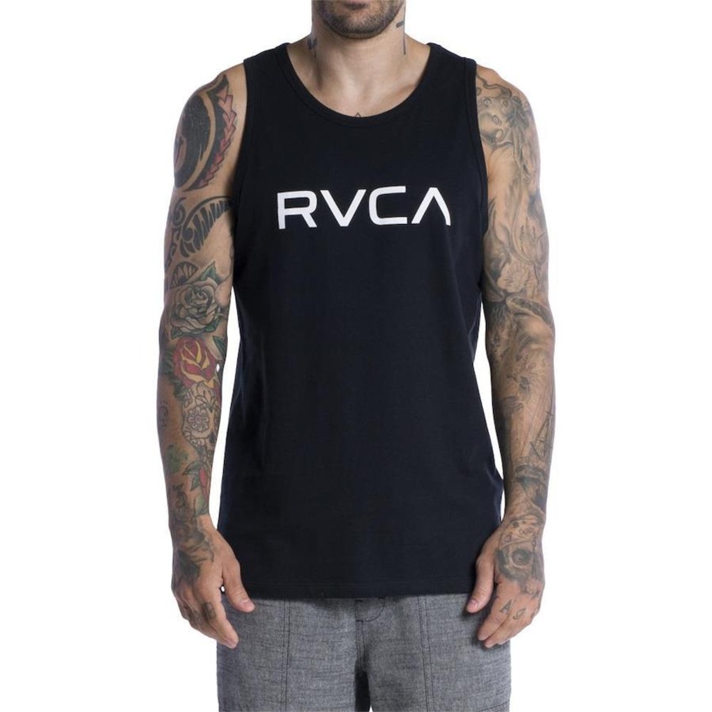 Camiseta Regata RVCA Big Sl - Masculina