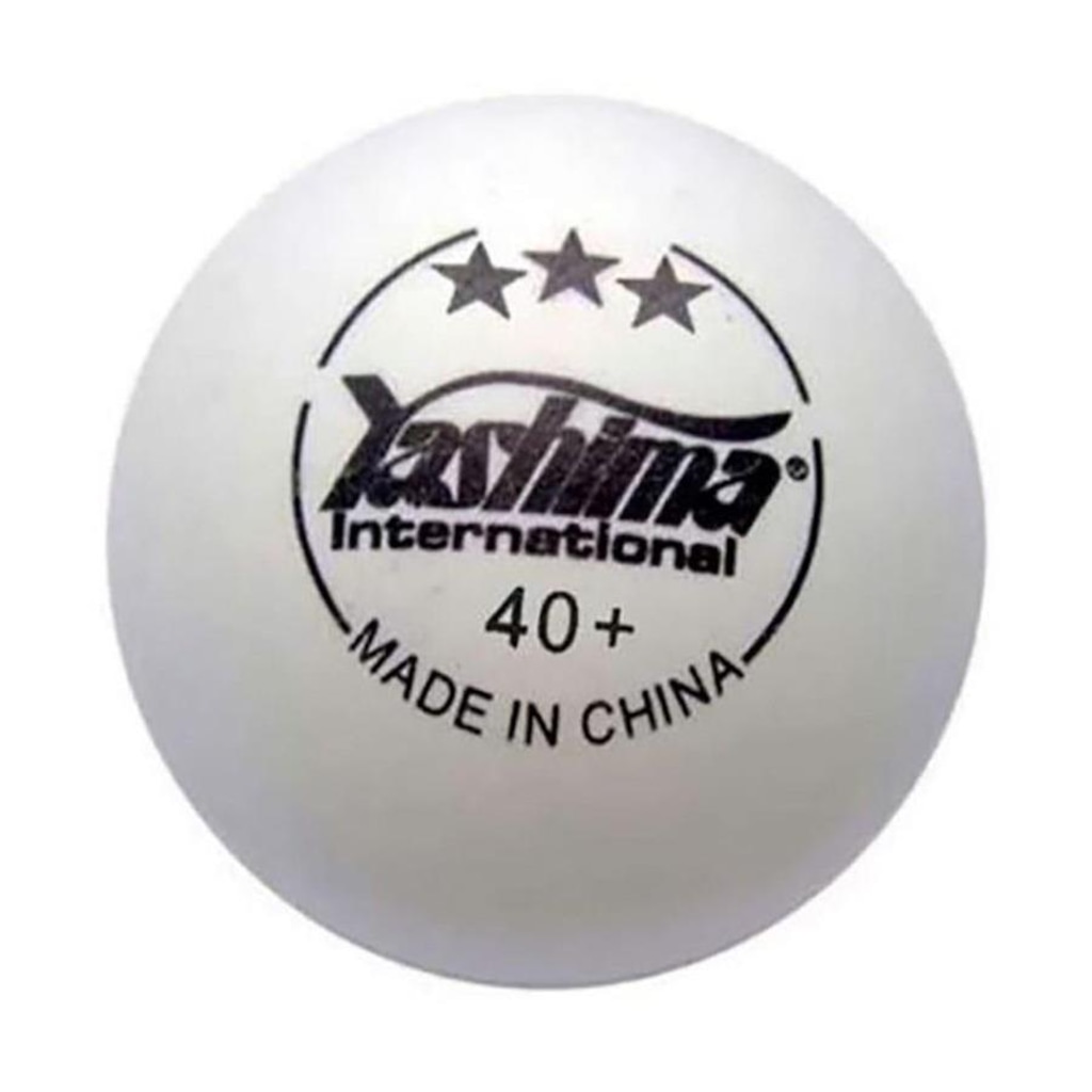 Bola de Tênis de Mesa Yashima 3 Estrelas Ittf Unissex