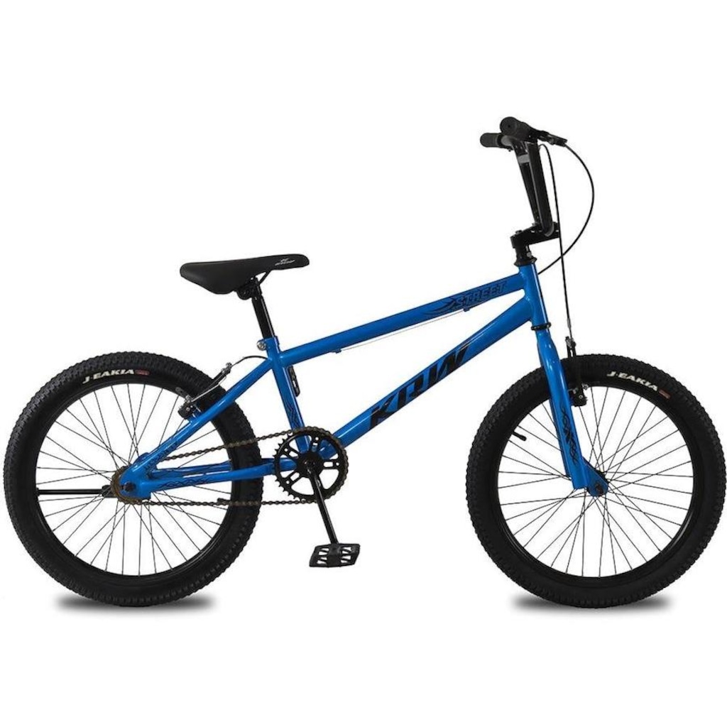 Bicicleta aro 20 Krw Bmx Cross - V-Brake - sem Marchas - Infantil