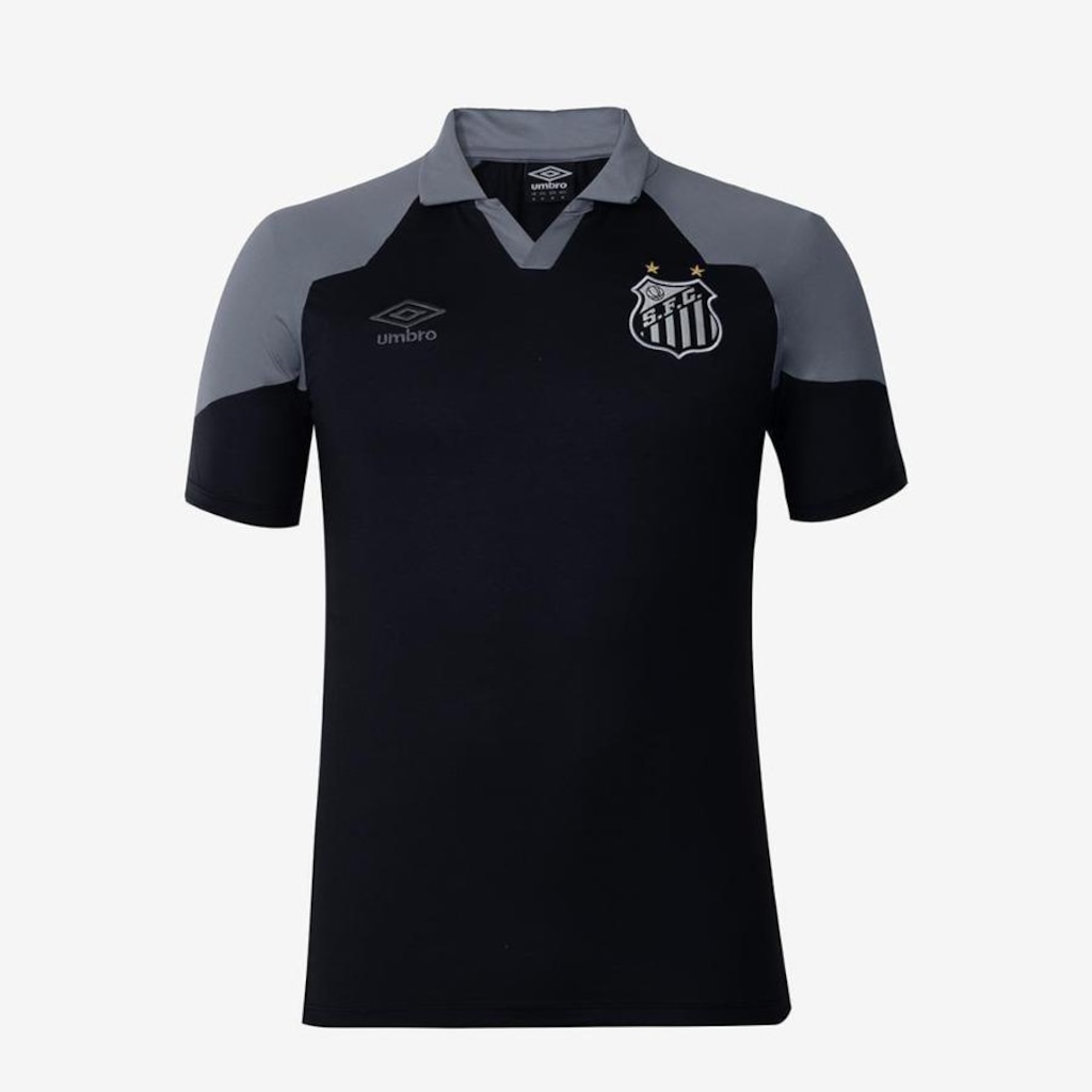Camisa Polo do Santos 2023 Viagem Umbro - Masculina - Foto 1