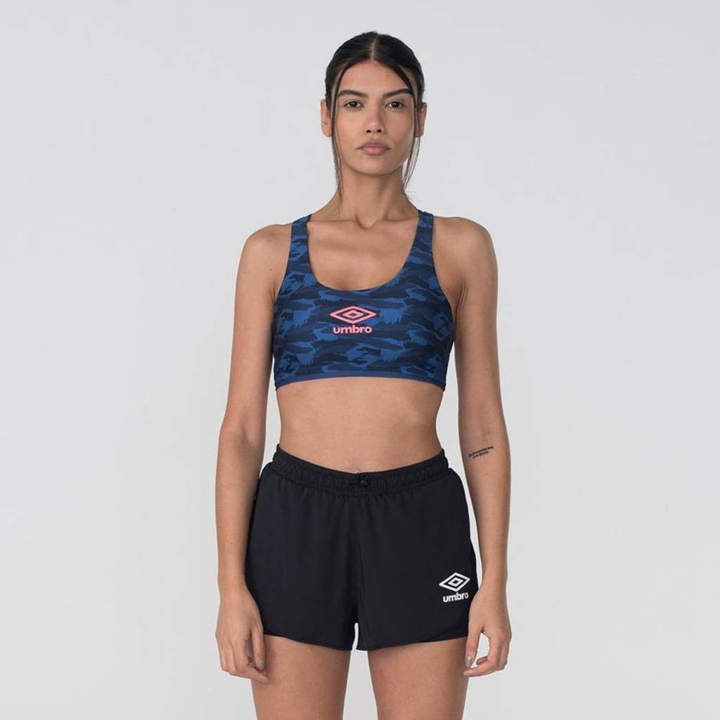 Top Fitness Umbro Futevolei Graphic Camuflage - Feminino