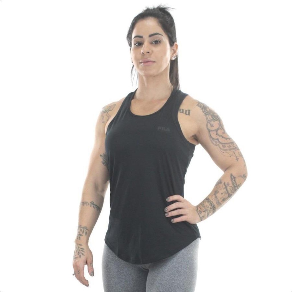 Camiseta Regata Fila Basic Sports Polygin - Feminina